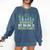 Introvert Farming Life Gardening For Geeky Plant Lover Comfort Colors Sweatshirt Denim