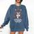 Introvert Panther And Coffee Lovers Comfort Colors Sweatshirt Denim