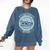 Introvert Too Peopley Anti-Social Shy Person Comfort Colors Sweatshirt Denim