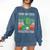 Introvert Selectively Social Anti-Social Shy Comfort Colors Sweatshirt Denim Introvert Selectively Social Anti-Social Shy Comfort Colors Sweatshirt Denim