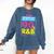 Introvert But Willing To Discuss 90s R&B 1990s Kid Comfort Colors Sweatshirt Denim