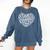 Introverted All Peopled Out Comfort Colors Sweatshirt Denim Introverted All Peopled Out Comfort Colors Sweatshirt Denim