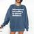 Introverted But Willing To Discuss Buffaloes Introvert Quote Comfort Colors Sweatshirt Denim