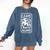 Introvert's Peaceful Solitude Graphic Leave Alone Quiet Comfort Colors Sweatshirt Denim Introvert's Peaceful Solitude Graphic Leave Alone Quiet Comfort Colors Sweatshirt Denim