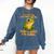 Introverts Thats What Im Doing Just Pretends Comfort Colors Sweatshirt Denim