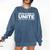 Introverts Unite Comfort Colors Sweatshirt Denim Introverts Unite Comfort Colors Sweatshirt Denim