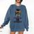 It's Miss Ms Mrs Dr Actually Doctor Graduation Appreciation Comfort Colors Sweatshirt Denim
