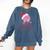 Jingle All The Way Away From Me This Christmas For Introvert Comfort Colors Sweatshirt Denim
