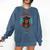 Juris Doctor Beauty Brains Juris Doctorate Graduation Comfort Colors Sweatshirt Denim