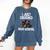 I Just Crushed High School Graduation Monster Truck Shirt Comfort Colors Sweatshirt Denim