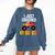 I Just Crushed Kindergarten Monster Graduation Shirt Comfort Colors Sweatshirt Denim