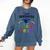 I Just Graduated 5th Grade Graduation Class 2022 Graduate Comfort Colors Sweatshirt Denim