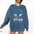 Keep Calm Earthlings Are Strange Alien Introvert Comfort Colors Sweatshirt Denim