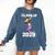 Kids Class Of 2029 Shirt Graduation Dabbing Mermaid Shirt Comfort Colors Sweatshirt Denim