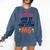 Kids My Mommy Did It Graduation Mom Graduate Comfort Colors Sweatshirt Denim