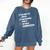 Kids Pre-K Graduation Idea For Boys & Girls Comfort Colors Sweatshirt Denim