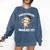 Kids Kids Preschool Nailed It Sloth Graduation Comfort Colors Sweatshirt Denim