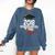 Kindergarten 2018 NAILED IT Graduation Graduate Comfort Colors Sweatshirt Denim