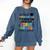 Kindergarten Graduation Graduate 1st Grade Here I Come Kids Comfort Colors Sweatshirt Denim