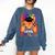 Kindergarten Graduation Level Complete Gamer Graduation Kids Comfort Colors Sweatshirt Denim