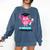 Kindergarten Graduation Tee Shirt Pink Owl T-Shir Comfort Colors Sweatshirt Denim
