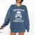 Kindergarten Level Complete Retro Graduation Video Gamer Comfort Colors Sweatshirt Denim