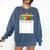 Last Day Of School Sign My Shirt Autograph Graduation Comfort Colors Sweatshirt Denim
