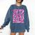 Last Day Of School Teacher Students School Graduation Groovy Comfort Colors Sweatshirt Denim