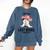 This Is My Last Rodeo Senior 2026 Cowgirl Graduation Comfort Colors Sweatshirt Denim