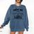 Law School Graduation Bar Exam Comfort Colors Sweatshirt Denim