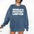 Lawyer Attorney For Law School Graduation Comfort Colors Sweatshirt Denim
