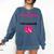 Lawyer Attorney Law School Graduation Female Women Comfort Colors Sweatshirt Denim