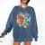 LCSW Grad Social Worker Graduation In My LCSW Era Comfort Colors Sweatshirt Denim