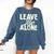 Leave Me Alone I Introvert Comfort Colors Sweatshirt Denim Leave Me Alone I Introvert Comfort Colors Sweatshirt Denim