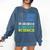 Librarian Library Science Major Masters Degree Graduation Comfort Colors Sweatshirt Denim