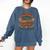 Licensed Social Worker Masters MSW LMSW Graduation 2026 Premium Tri-Blend Comfort Colors Sweatshirt Denim