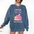 Low Social Battery Cute Snail With House Introvert Cozy Home Comfort Colors Sweatshirt Denim Low Social Battery Cute Snail With House Introvert Cozy Home Comfort Colors Sweatshirt Denim