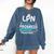 LPN In Progress Loading Future Nurse Graduation Lover Comfort Colors Sweatshirt Denim