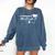 Master Graduation My Granddaughter Mastered It Grandparent Comfort Colors Sweatshirt Denim