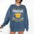 Master's Degree 2021 Master Graduation Graduate Comfort Colors Sweatshirt Denim