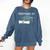 Masters Degree Graduation 2021 Social Work MPH MSW Grad Comfort Colors Sweatshirt Denim