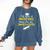 Masters Degree Graduation Men Women MSW MPH Premium Comfort Colors Sweatshirt Denim