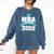 MBA Class Of 2019 Graduate Business School Graduation Comfort Colors Sweatshirt Denim