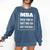 MBA Graduation Comfort Colors Sweatshirt Denim