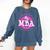 MBA Graduation Masters Business Administration T-Shirt Comfort Colors Sweatshirt Denim