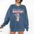 Med School Graduation Bunny Medical New Doctor Comfort Colors Sweatshirt Denim