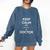 Medical Student Almost Doctor Med School Graduation Comfort Colors Sweatshirt Denim