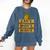 Medieval Frog Meme Sarcastic Introvert Humor Fantasy Comfort Colors Sweatshirt Denim
