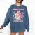 Middle School Level Complete Gaming Graduation Anime Girl Comfort Colors Sweatshirt Denim