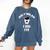 Molar Dentist Dental Hygienist Graduation Shirt Comfort Colors Sweatshirt Denim